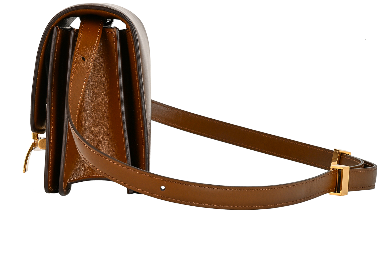 Small Box, &pound;1,100, Handbags, Brown, Leather, Bottom view